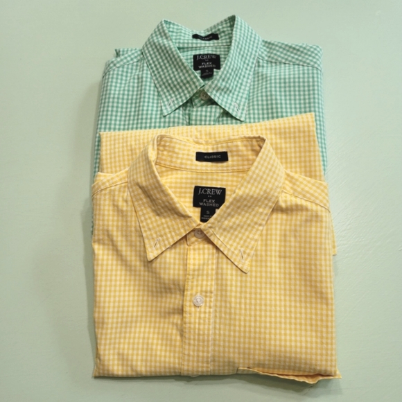 J. Crew Other - ❎️2️⃣ Bundle J. Crew Gingham Classic fit Sz S